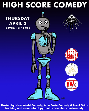 High Score Comedy at The Pyramid Scheme – Grand Rapids, MI