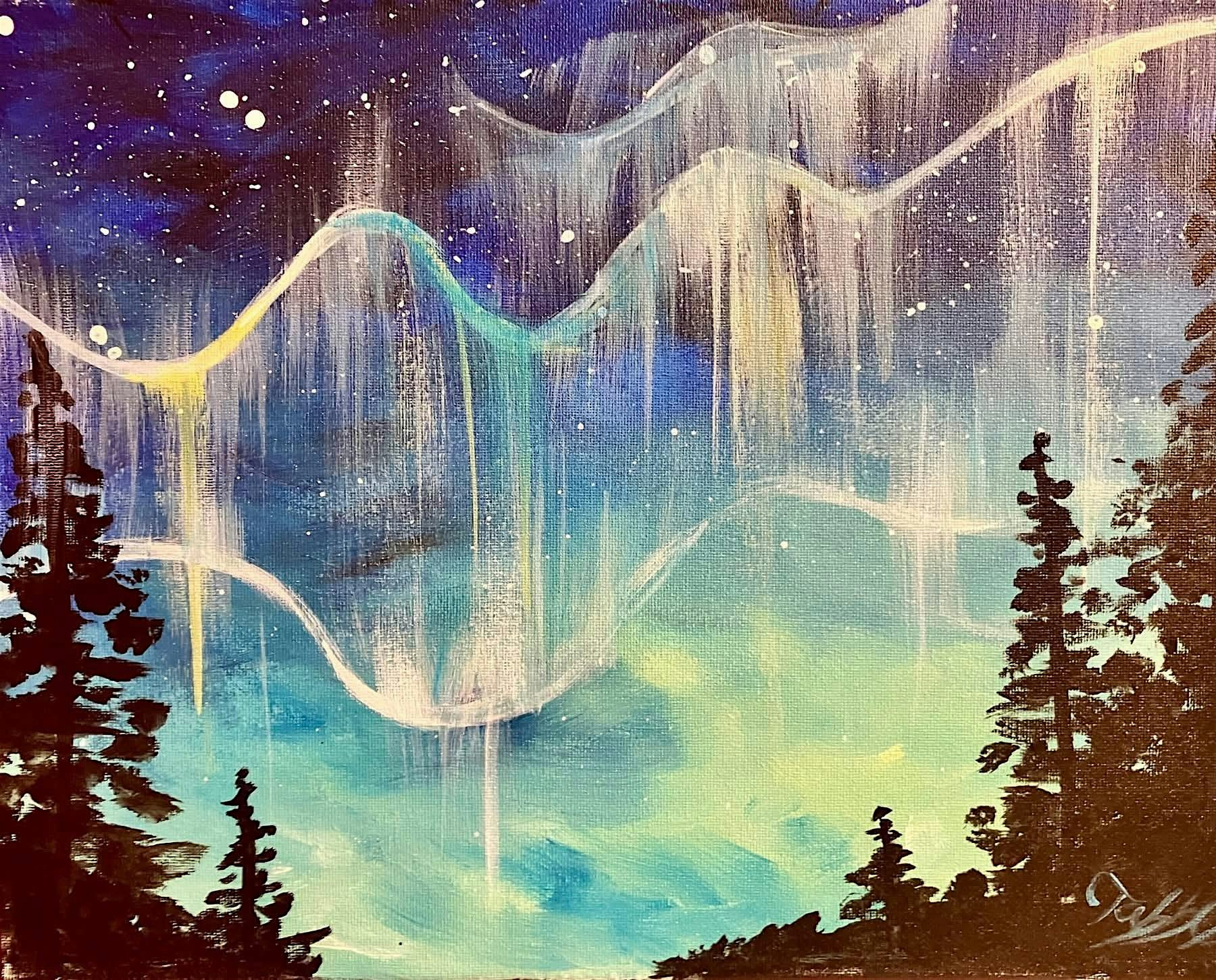 Toledo Paint and Sip Party – Northern Lights at 5248 Monroe St – Toledo, OH