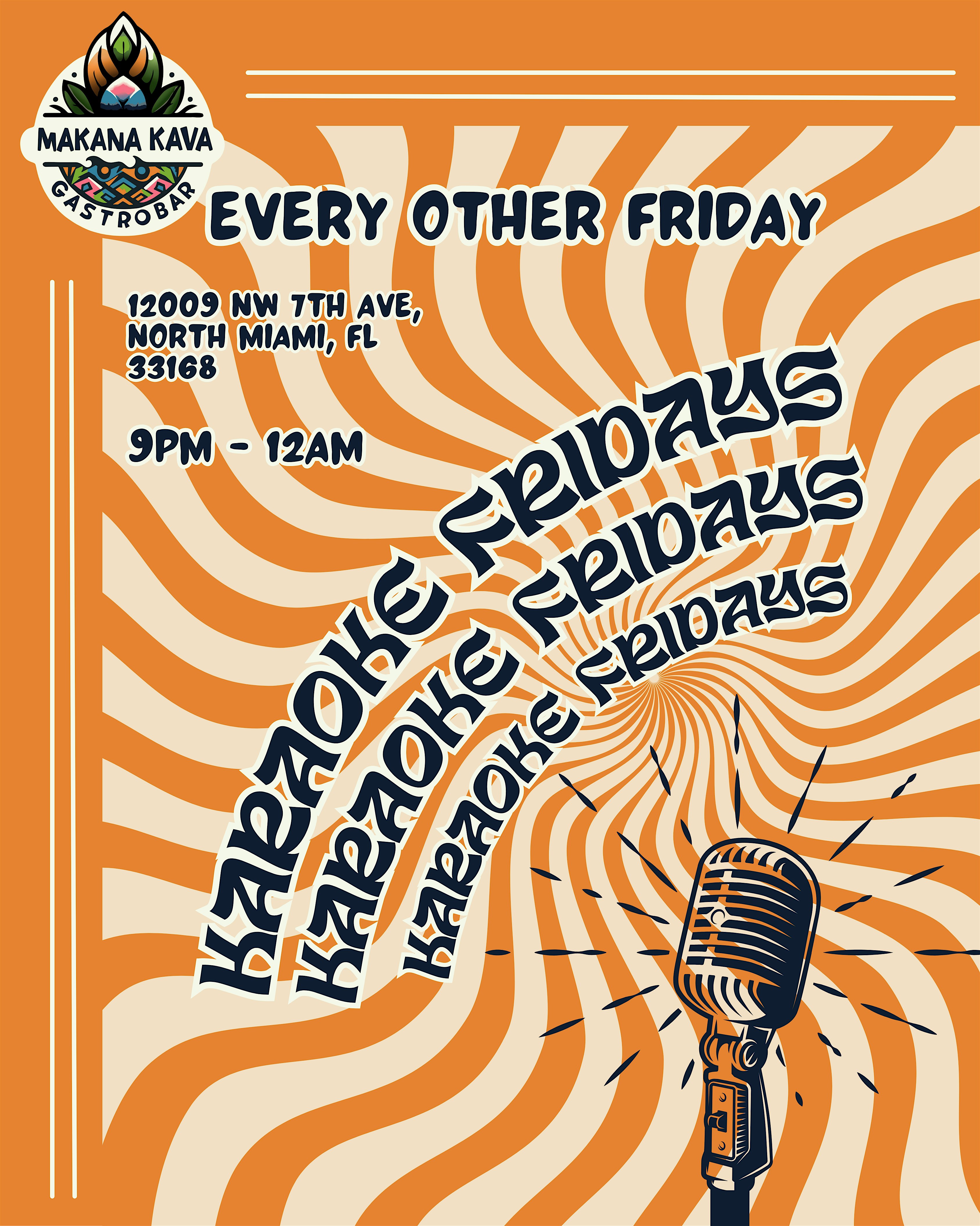 Karaoke Night at Makana Kava Gastrobar – North Miami, FL