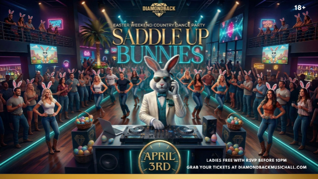 Saddle Up Bunnies at Diamondback Music Hall – Belleville, MI