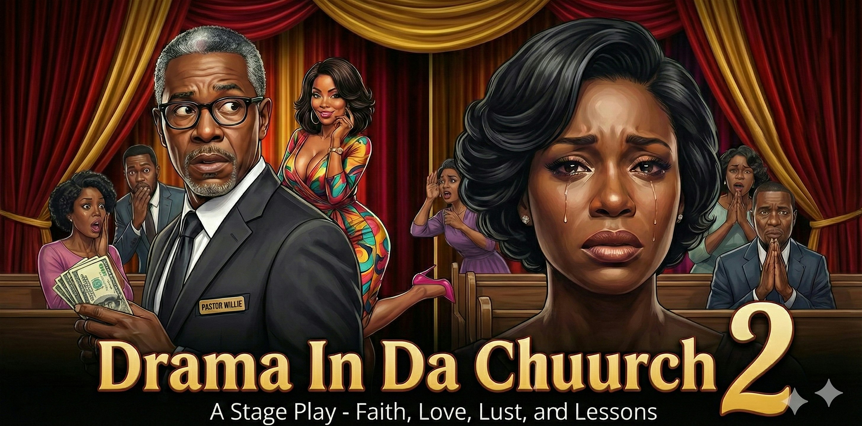 DRAMA IN DA CHUURCH 2 at Highland Springs High School – Highland Springs, VA