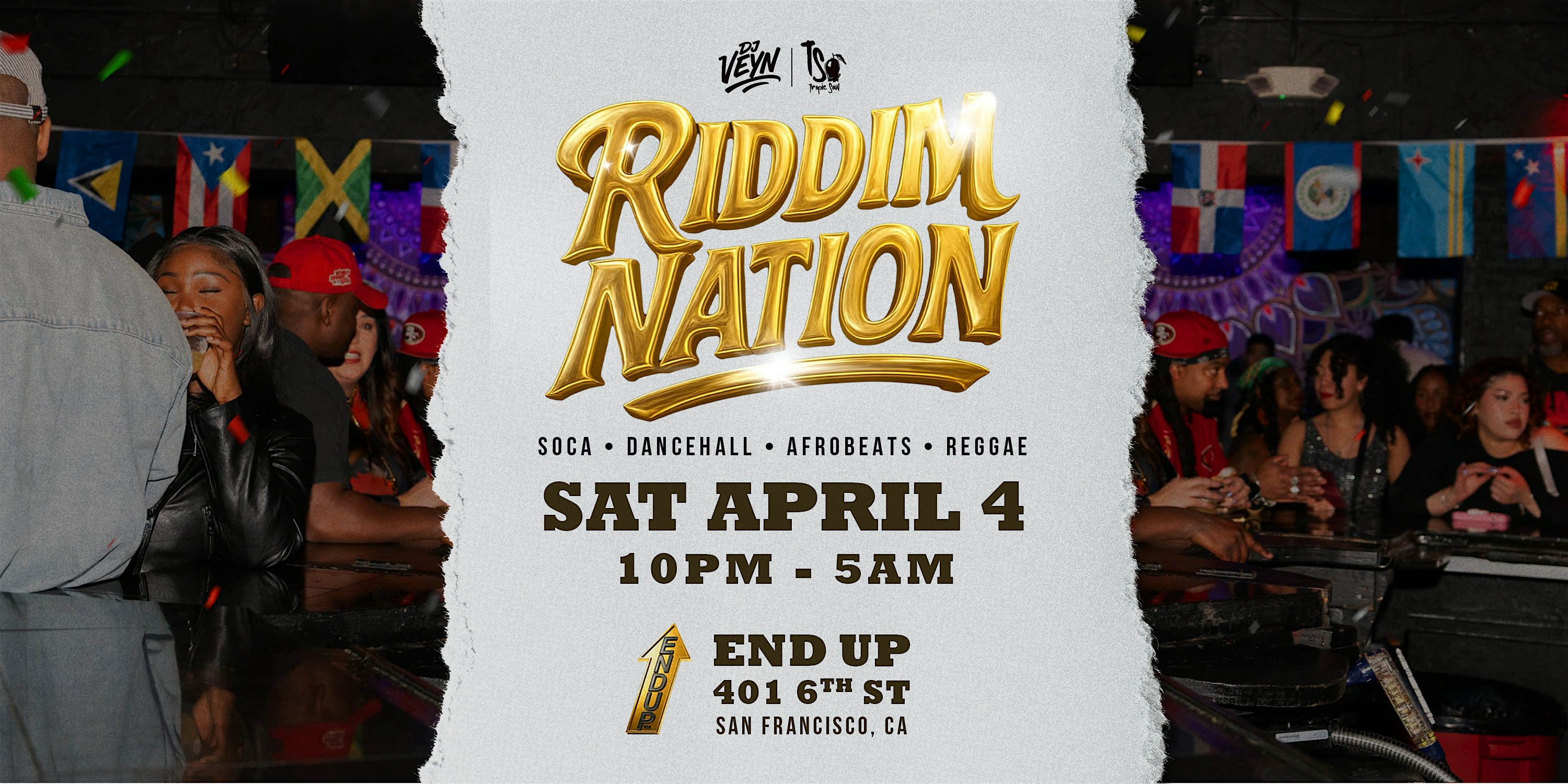 RIDDIM NATION at The EndUp – San Francisco, CA