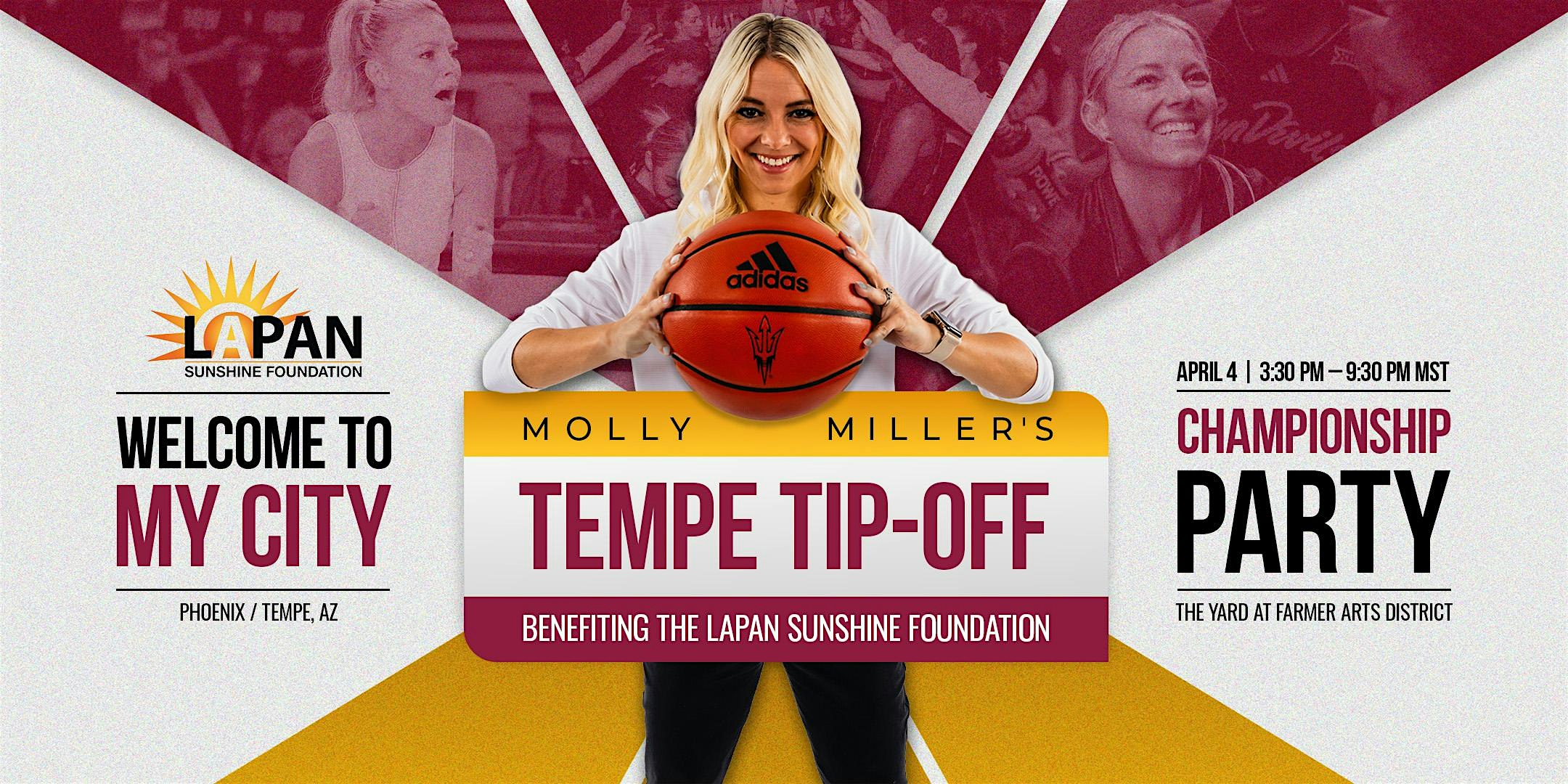 Molly Millers Tempe Tip-Off Benefiting the Lapan Sunshine Foundation at The Yard At Farmer Arts District – Tempe, AZ