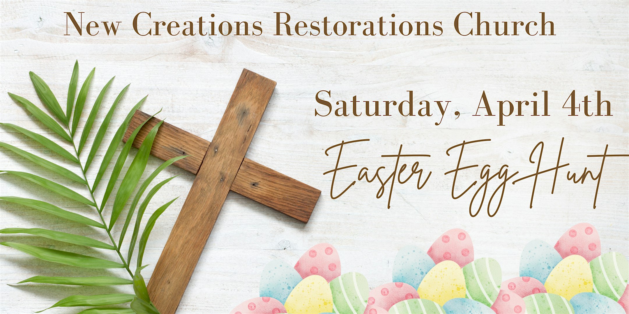 New Creations Restorations Church Annual Easter Eggstravaganza at 6915 E Washington St – Indianapolis, IN