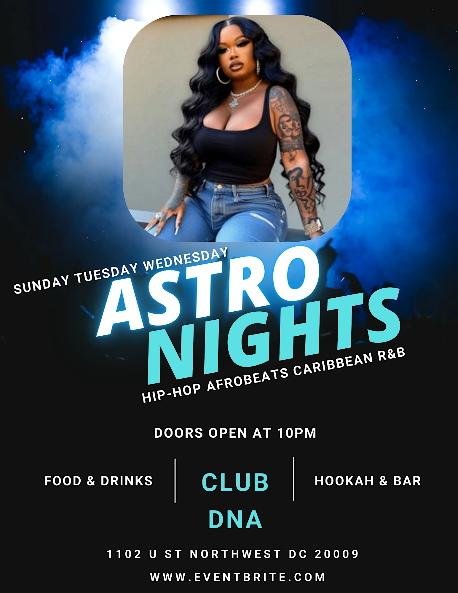 ASTRO NIGHTS at 1102 U St NW – Washington, DC