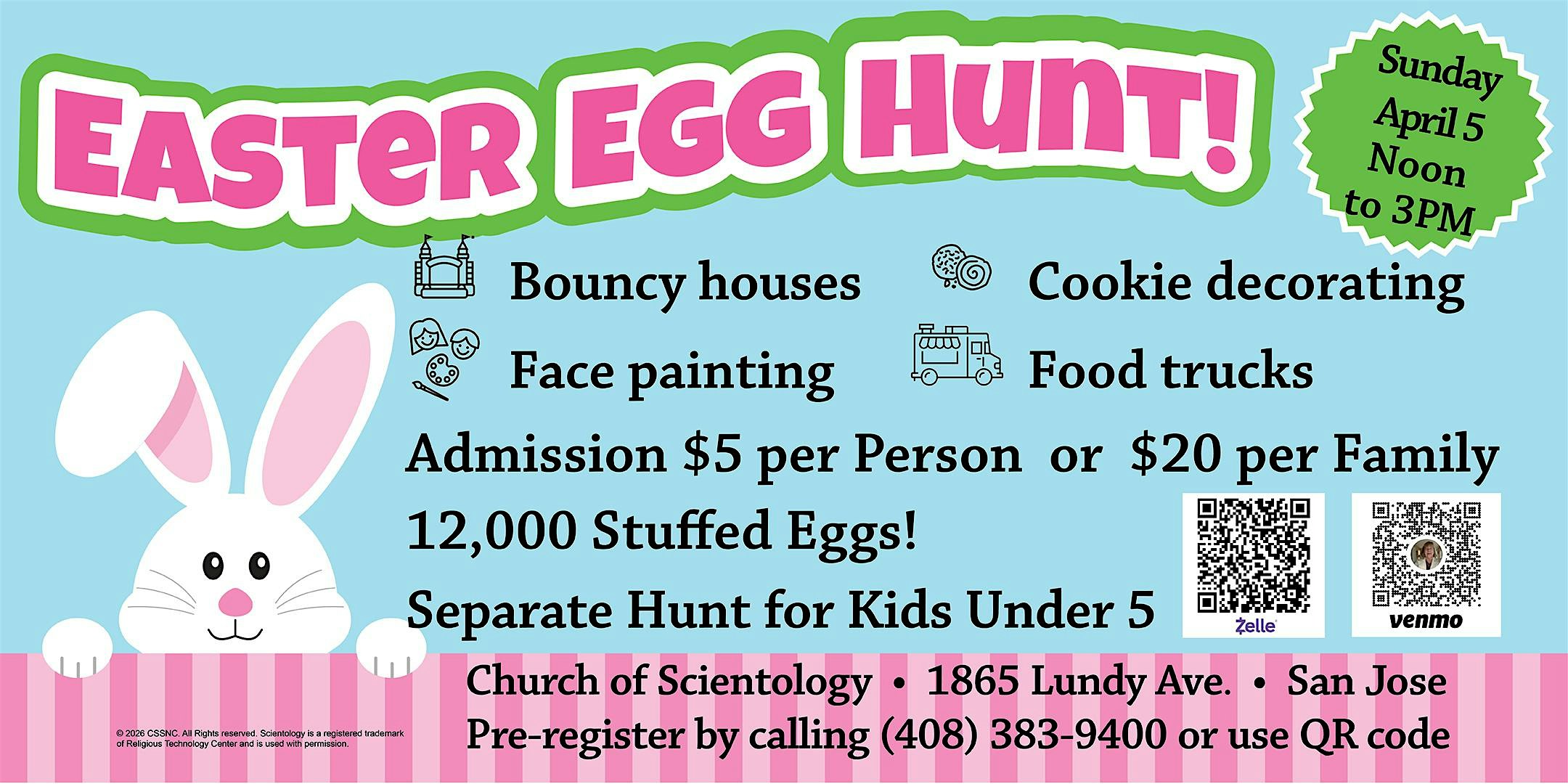 Easter Egg hunt at 1865 Lundy Ave – San Jose, CA
