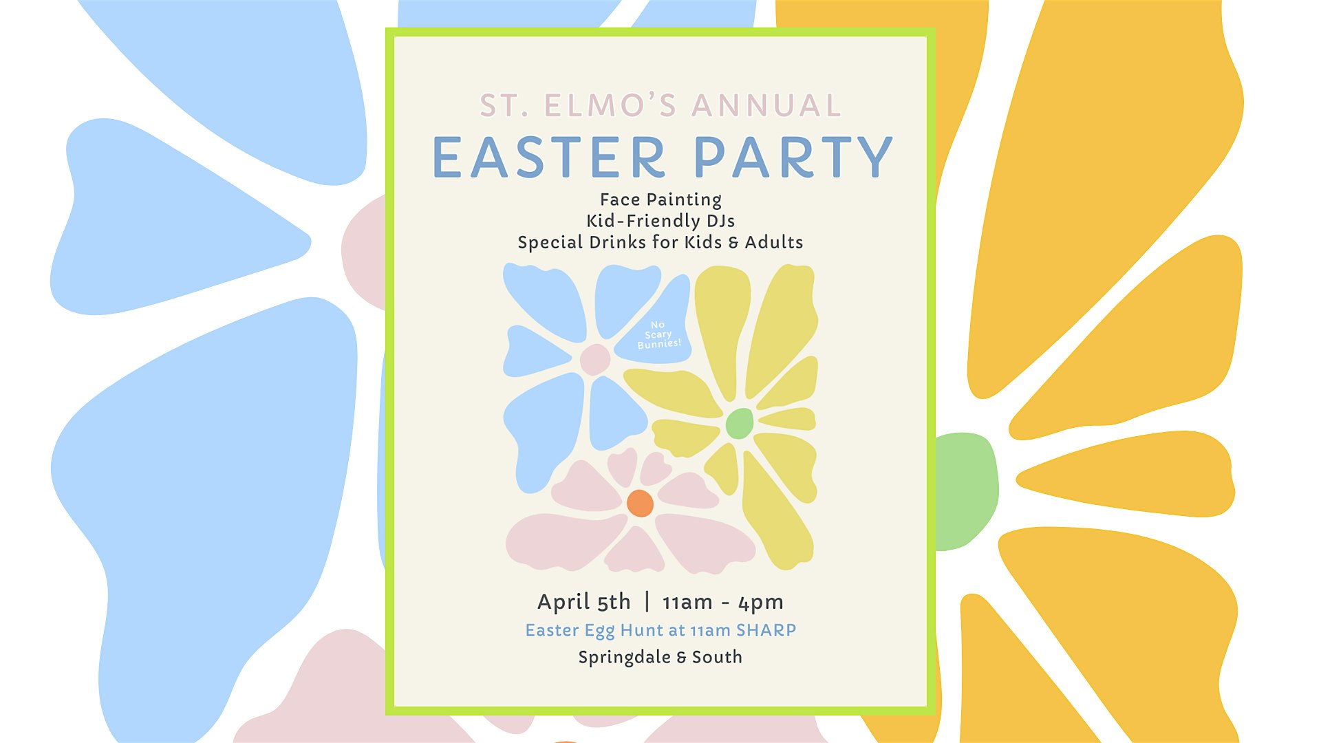 St. Elmo’s Annual Easter Party! at St. Elmo Brewing Company – Springdale – Austin, TX