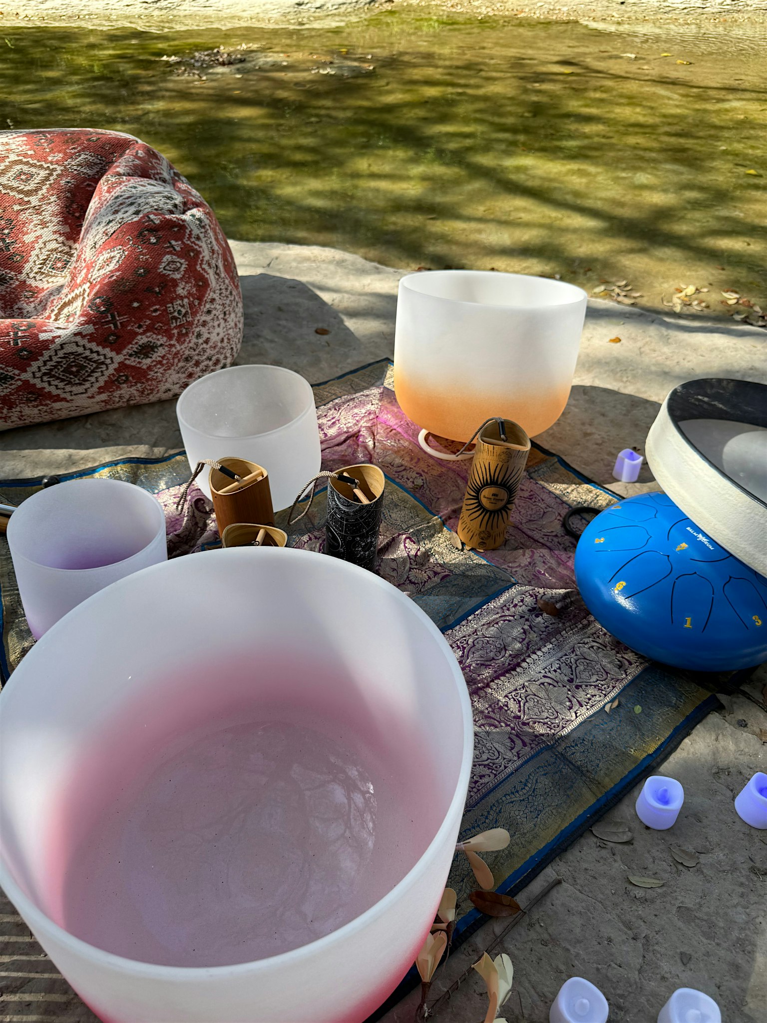 Easter Sunrise Soundbath at Sharon Prete Main Street Plaza – Round Rock, TX