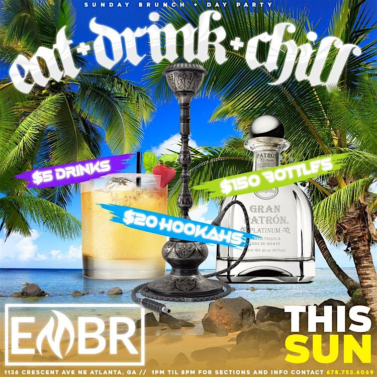 EMBR LOUNGE SUNDAY FUNDAY at Embr Lounge – Atlanta, GA