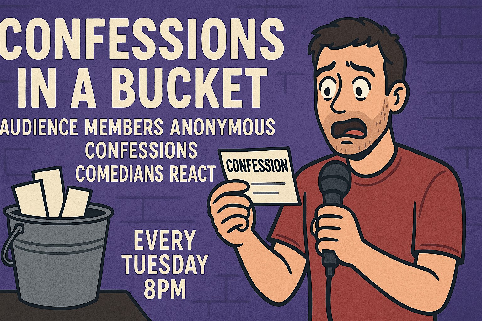 Comedy Confessional at O’Reillys Pub – San Francisco, CA