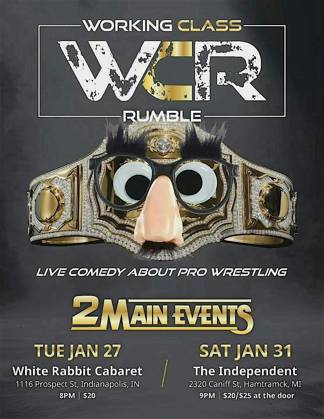 DJ Dangler presents Working Class Rumble at White Rabbit Cabaret – Indianapolis, IN