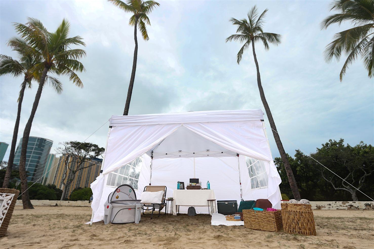 Beach Ohana Cabana at Beach Park in Honolulu (please email for location) – Honolulu, HI