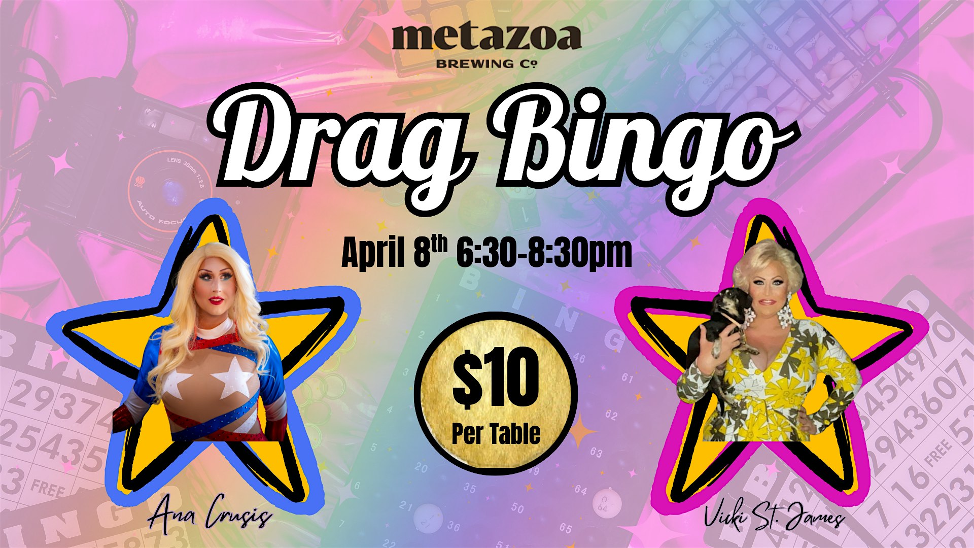 Drag Bingo! at Metazoa Brewing Company – Indianapolis, IN