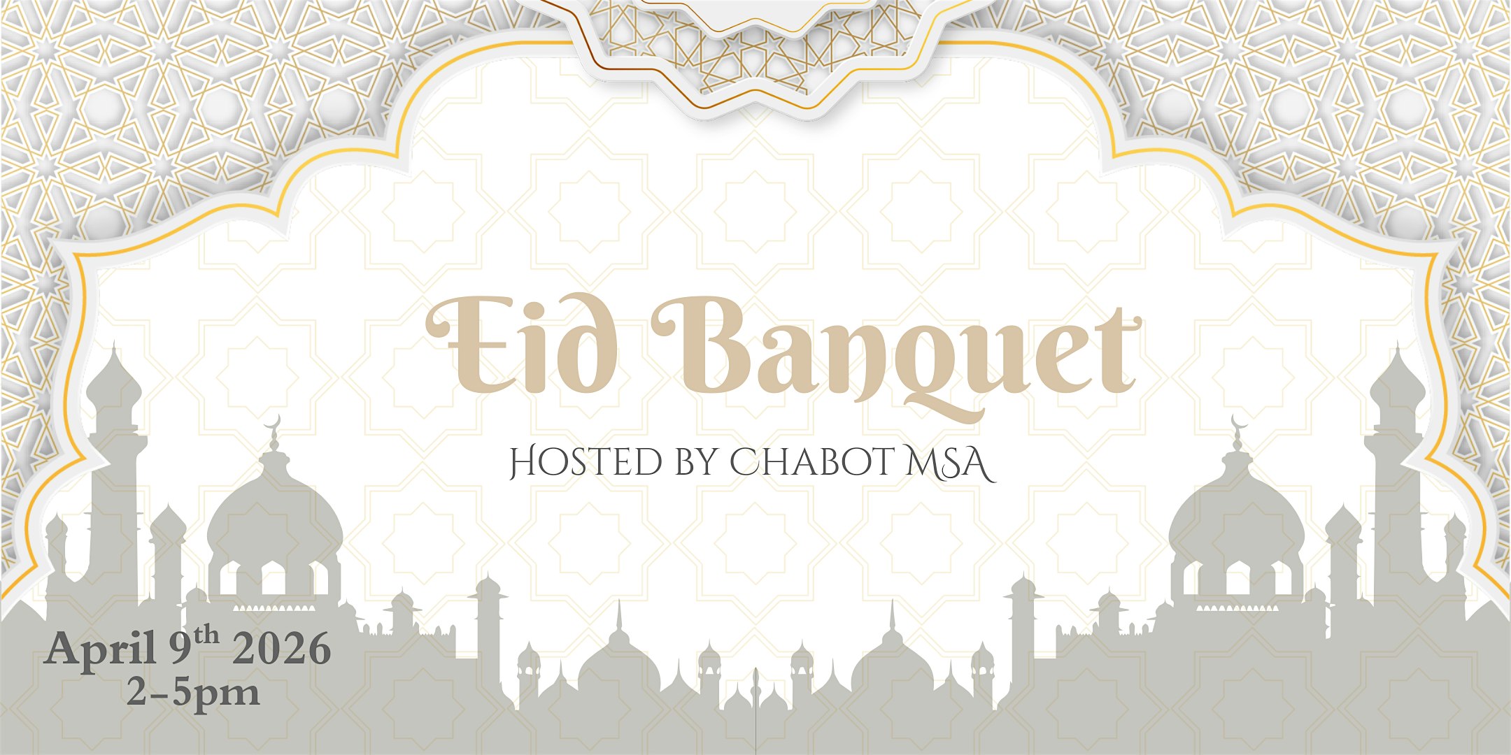 Eid Banquet at Chabot College – Hayward, CA