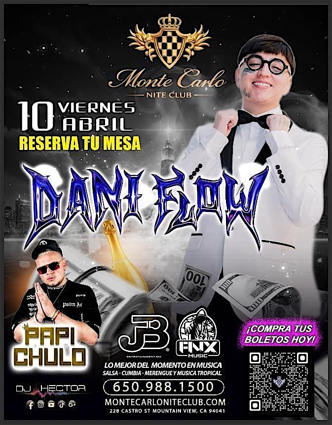 DANI FLOW at Monte Carlo Niteclub & Restaurant – Mountain View, CA