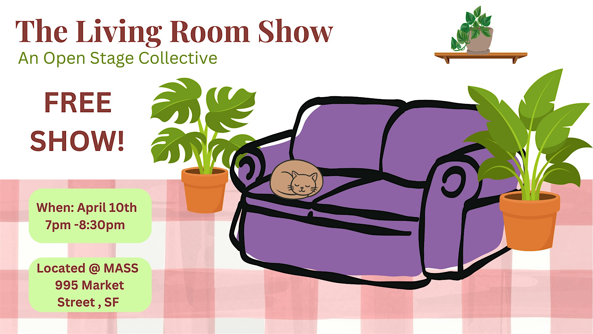 The Living Room Show at 995 Market St 6th floor – San Francisco, CA
