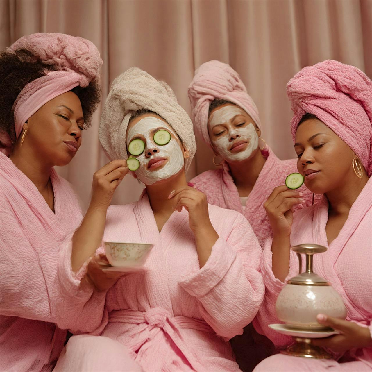 WOMEN RETREAT RELAX N WINE SPA PARTY ft:Yoni Steam Facials Wax Foot Detox at 3679 S Mendenhall Rd – Memphis, TN