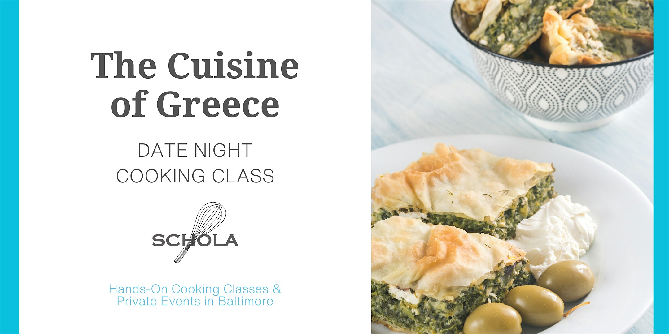 Date Night: The Cuisine of Greece at Schola – Baltimore, MD