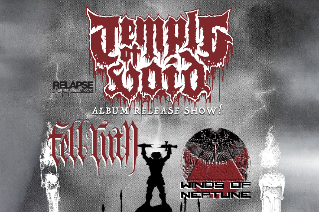Temple of Void, Fell Ruin, Winds of Neptune at The Sanctuary Detroit – Hamtramck, MI