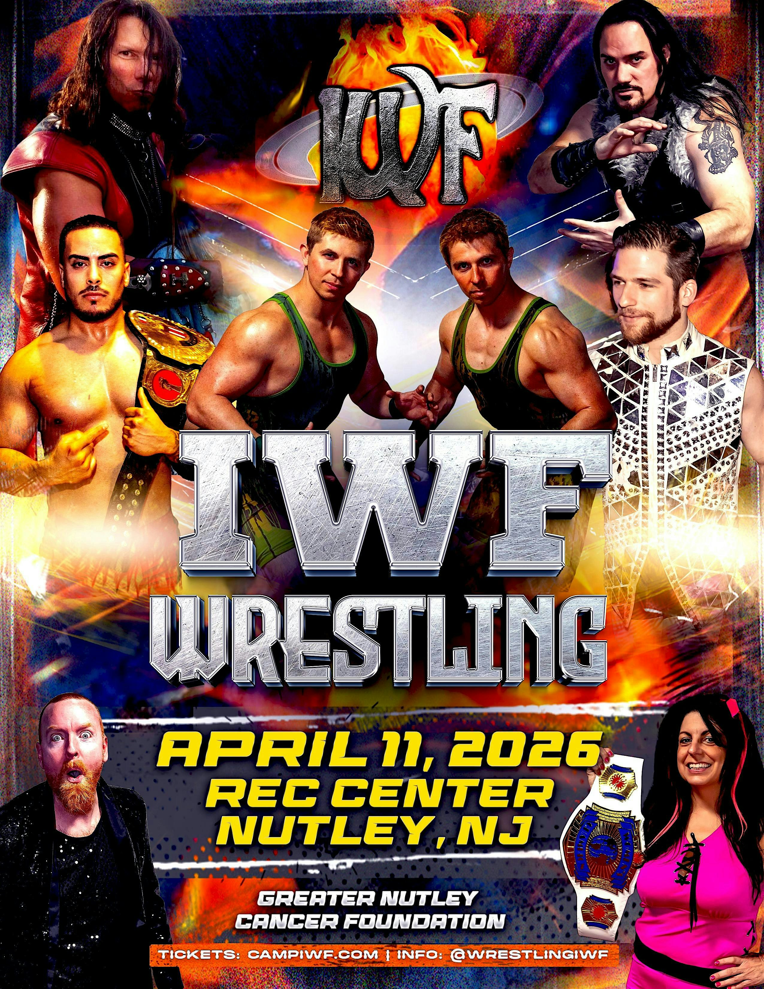 IWF Wrestling at Parks & Rec Center – Nutley, NJ