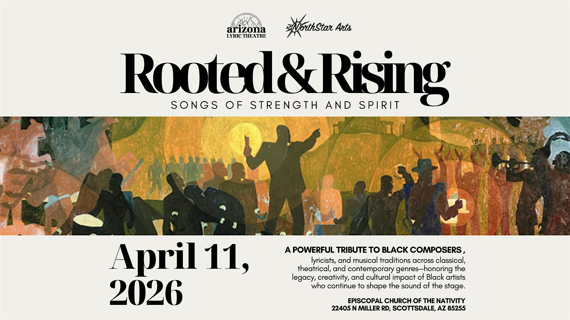 Rooted & Rising: Songs of Strength & Spirit at Episcopal Church of the Nativity – Scottsdale, AZ