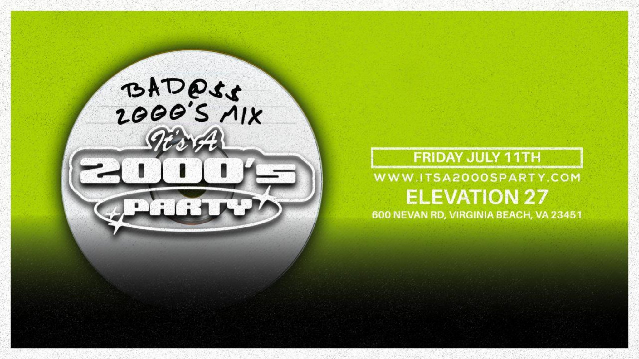 It’s a 2000’s Party at Cargo Concert Hall At Whitney Peak Hotel – Reno, NV