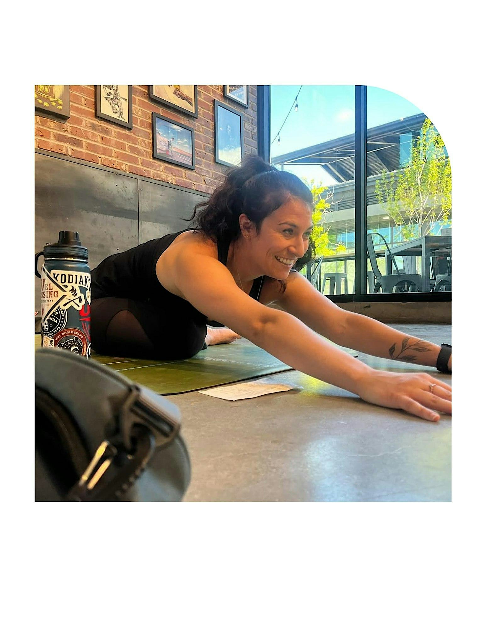 “Hold my beer” Free Yoga at 2 Row Brewing at 2 Row Brewing – Midvale, UT