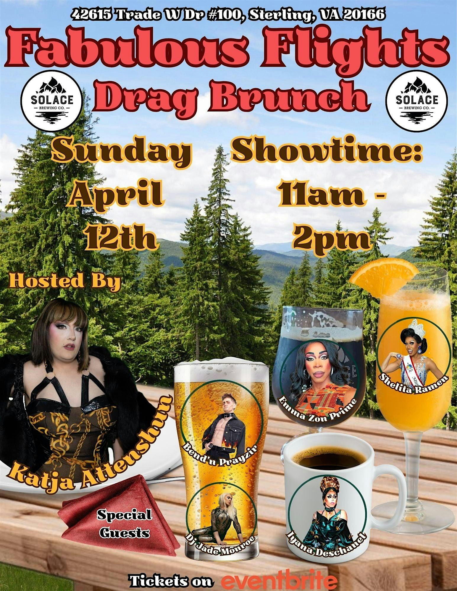 Drag Show Brunch at Solace Brewing Co. in Sterling at Solace Brewing Company – Sterling, VA