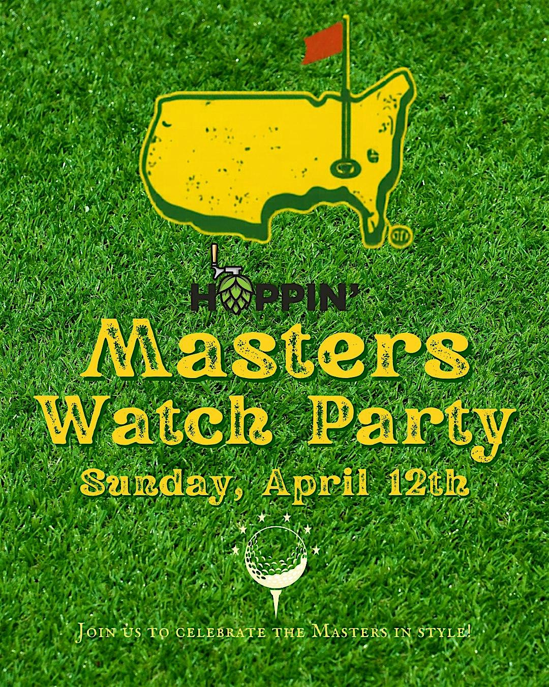 Master’s Sunday Watch Party at Hoppin’ Charlotte – Charlotte, NC