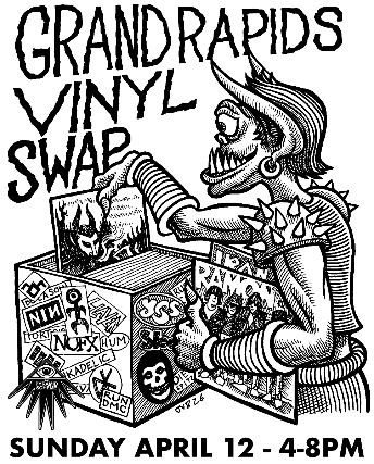 Grand Rapids Vinyl Swap: First Pressing at The Pyramid Scheme – Grand Rapids, MI