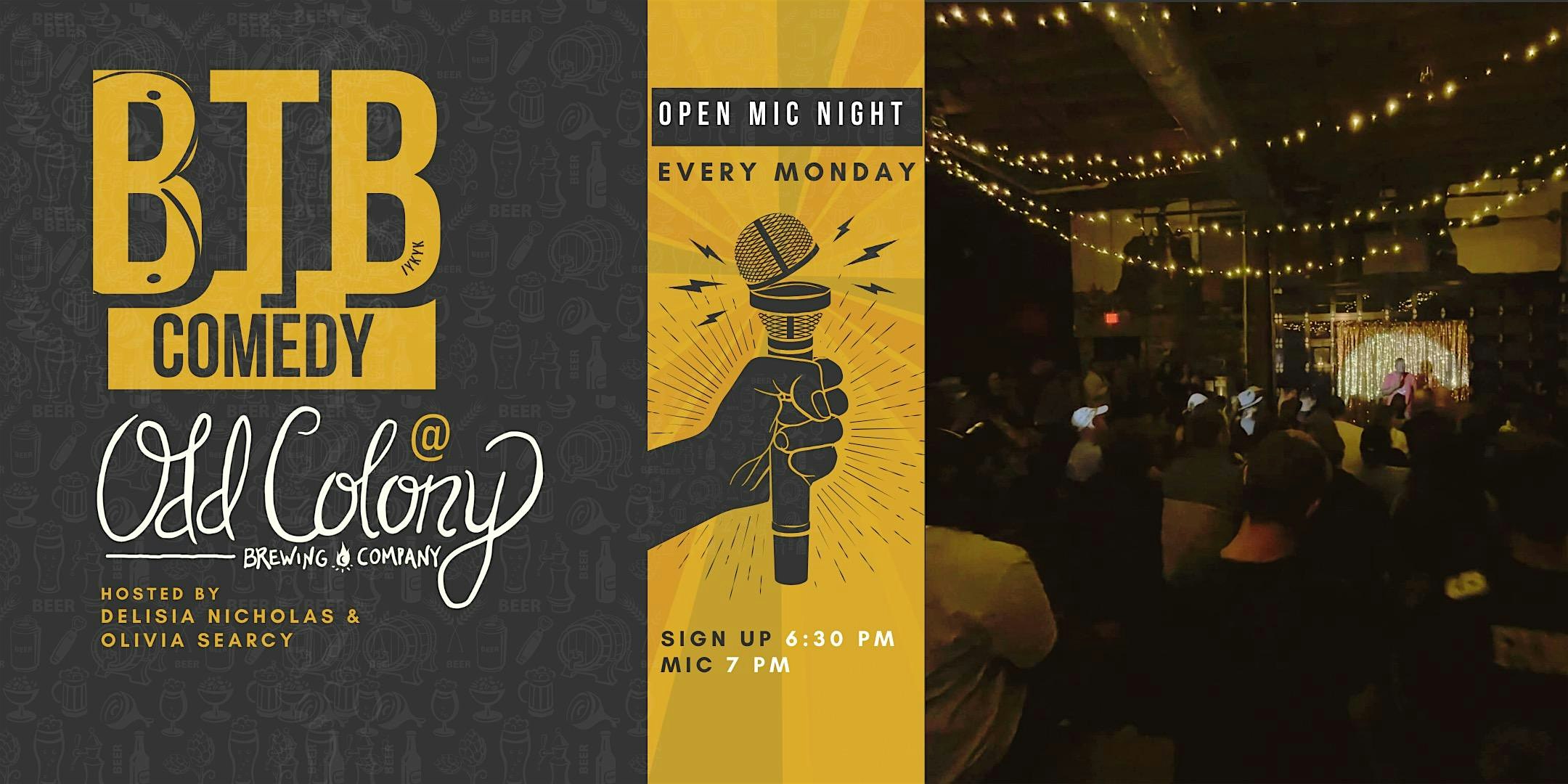 Open Mic Comedy at Odd Colony Brewing Company – Pensacola, FL