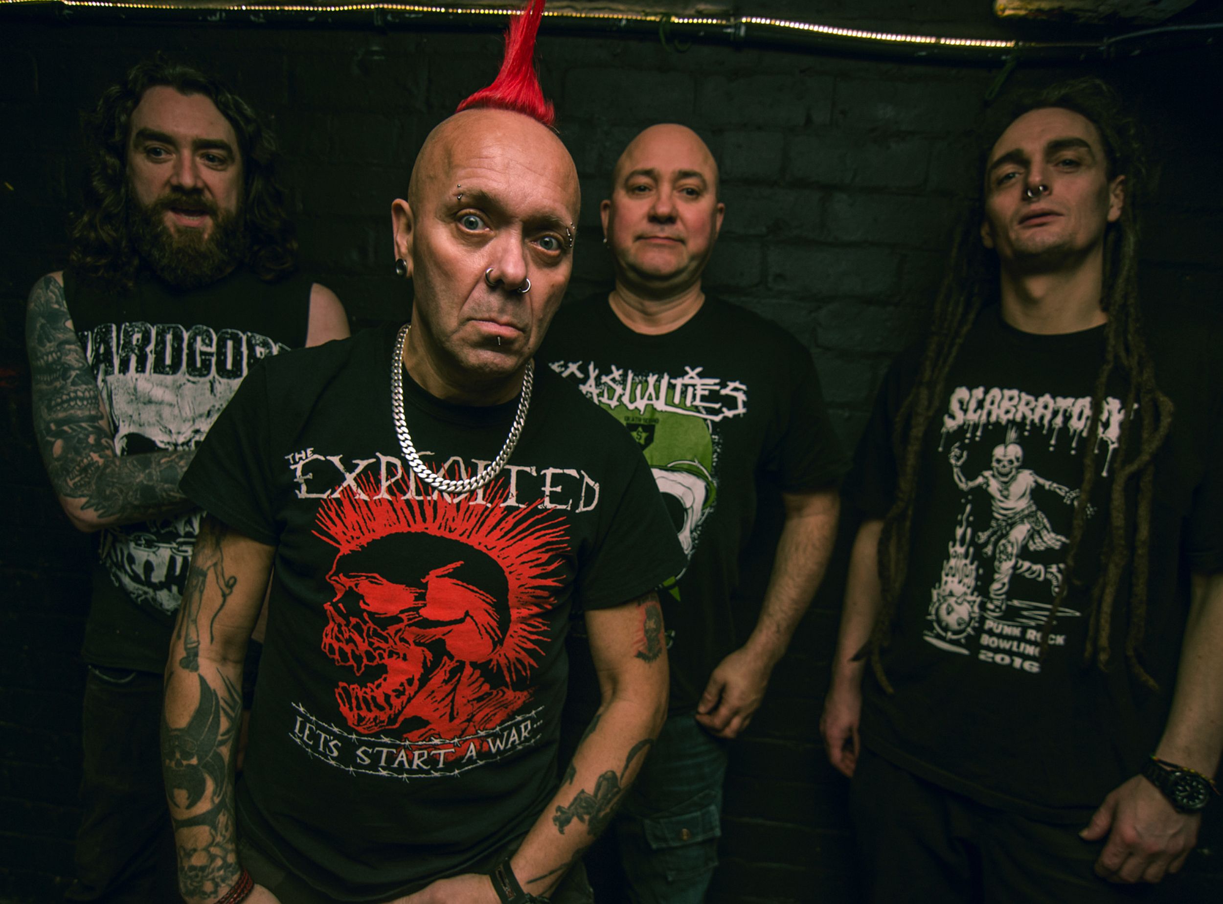 The Exploited at Starlite Room – Edmonton, Canada