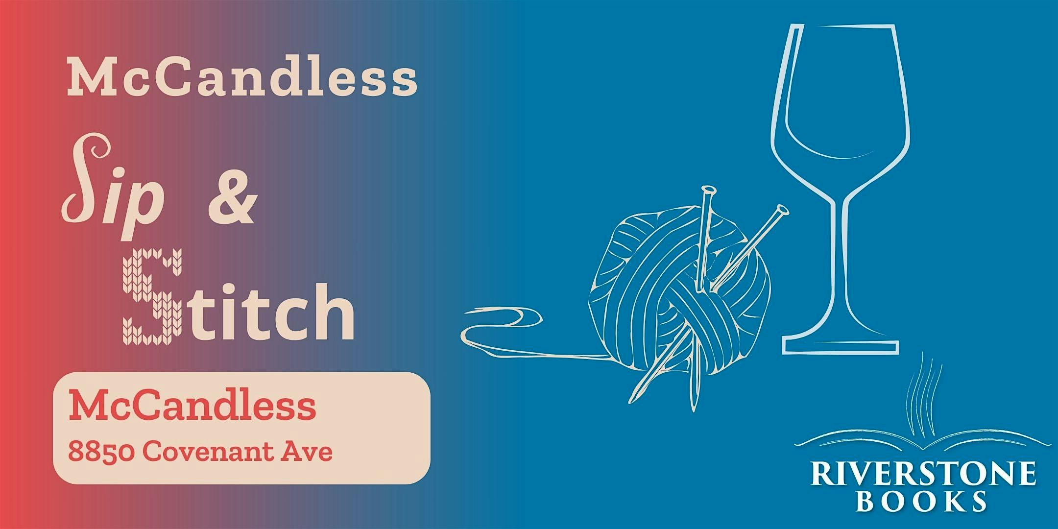 Sip & Stitch – McCandless at 8850 Covenant Ave – Pittsburgh, PA