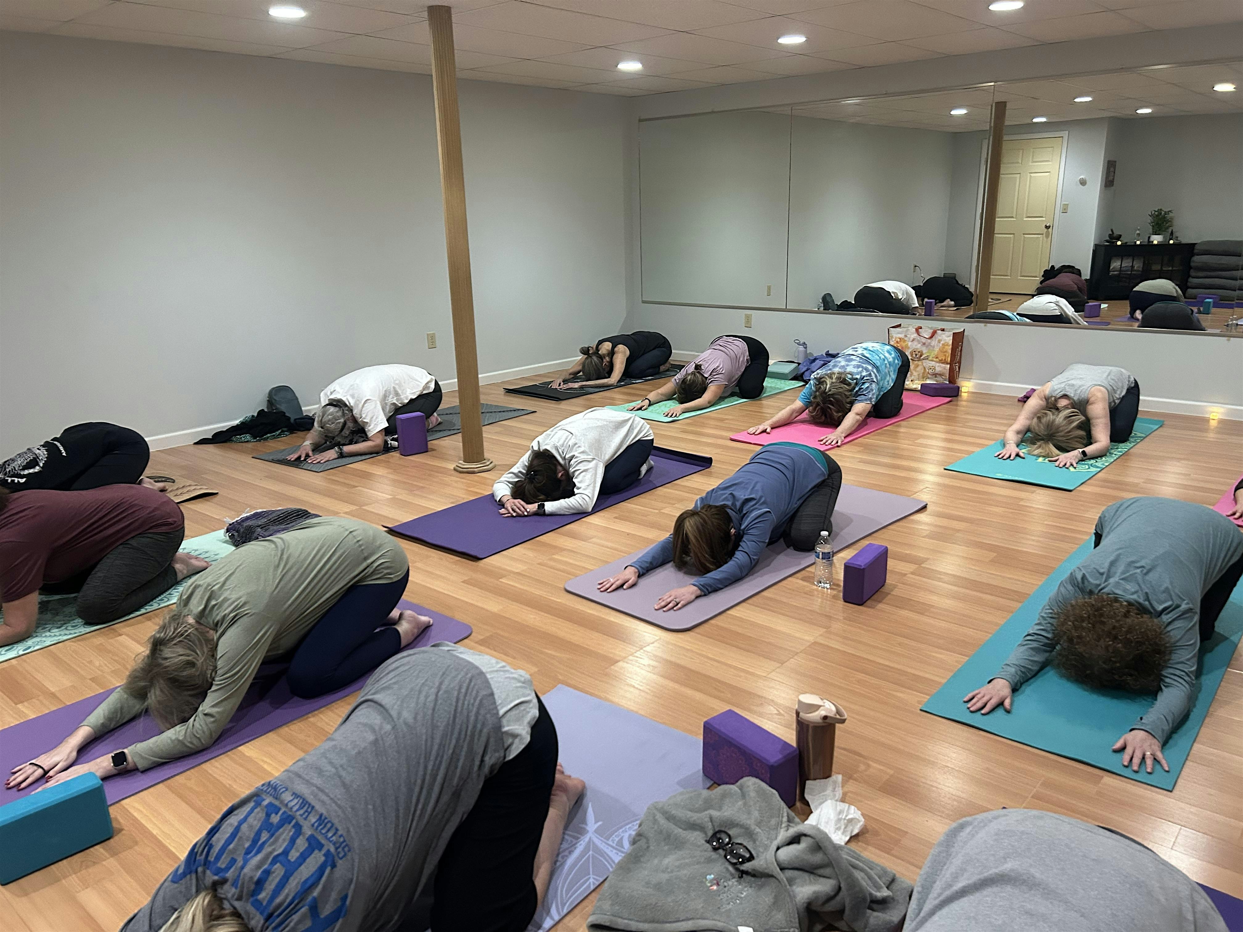 Monthly Community Yoga – FREE at 269 Church St – Hebron, CT