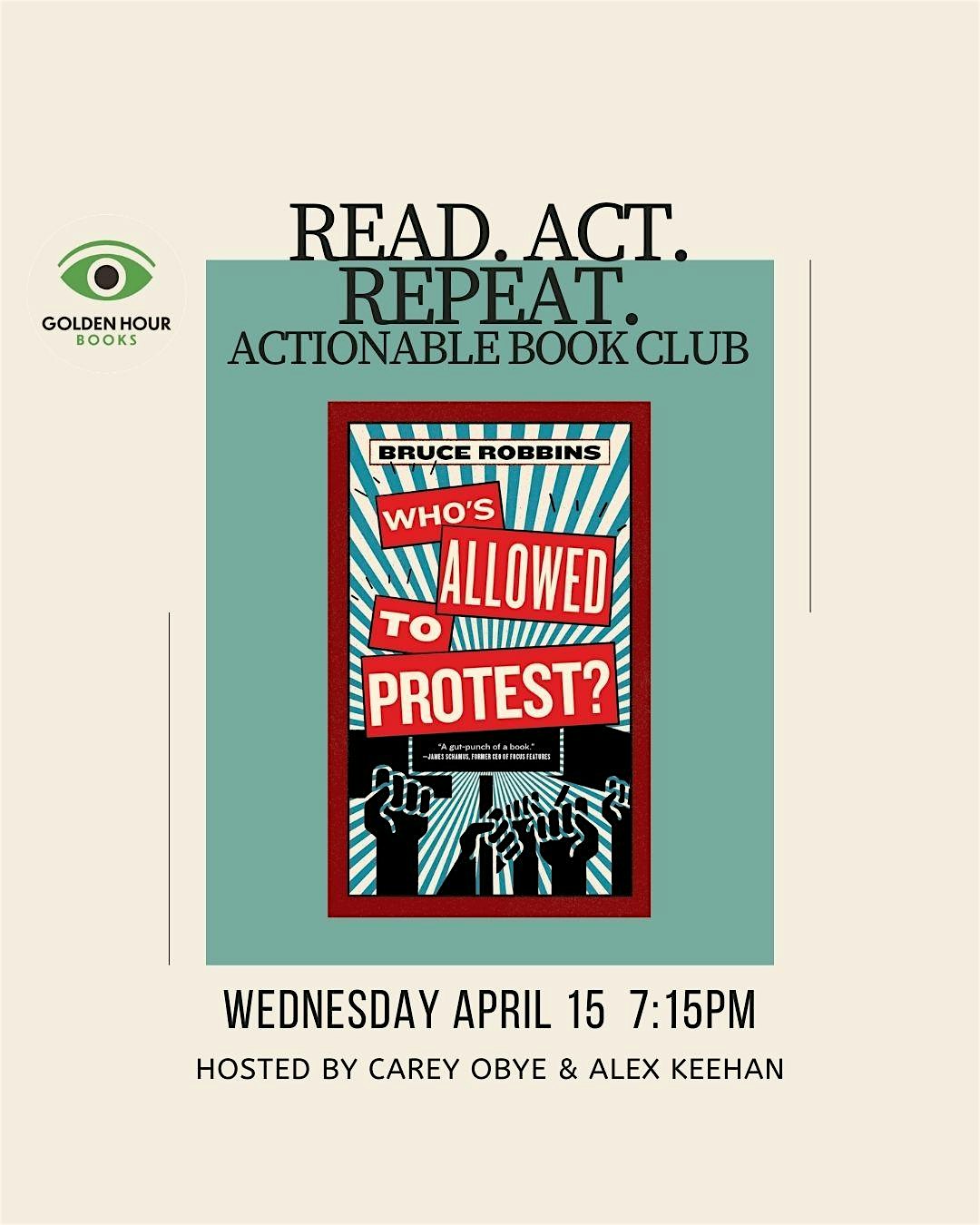 Read.Act. Repeat. : APRIL at Golden Hour Books, North College Avenue, Indianapolis, IN, USA – Indianapolis, IN