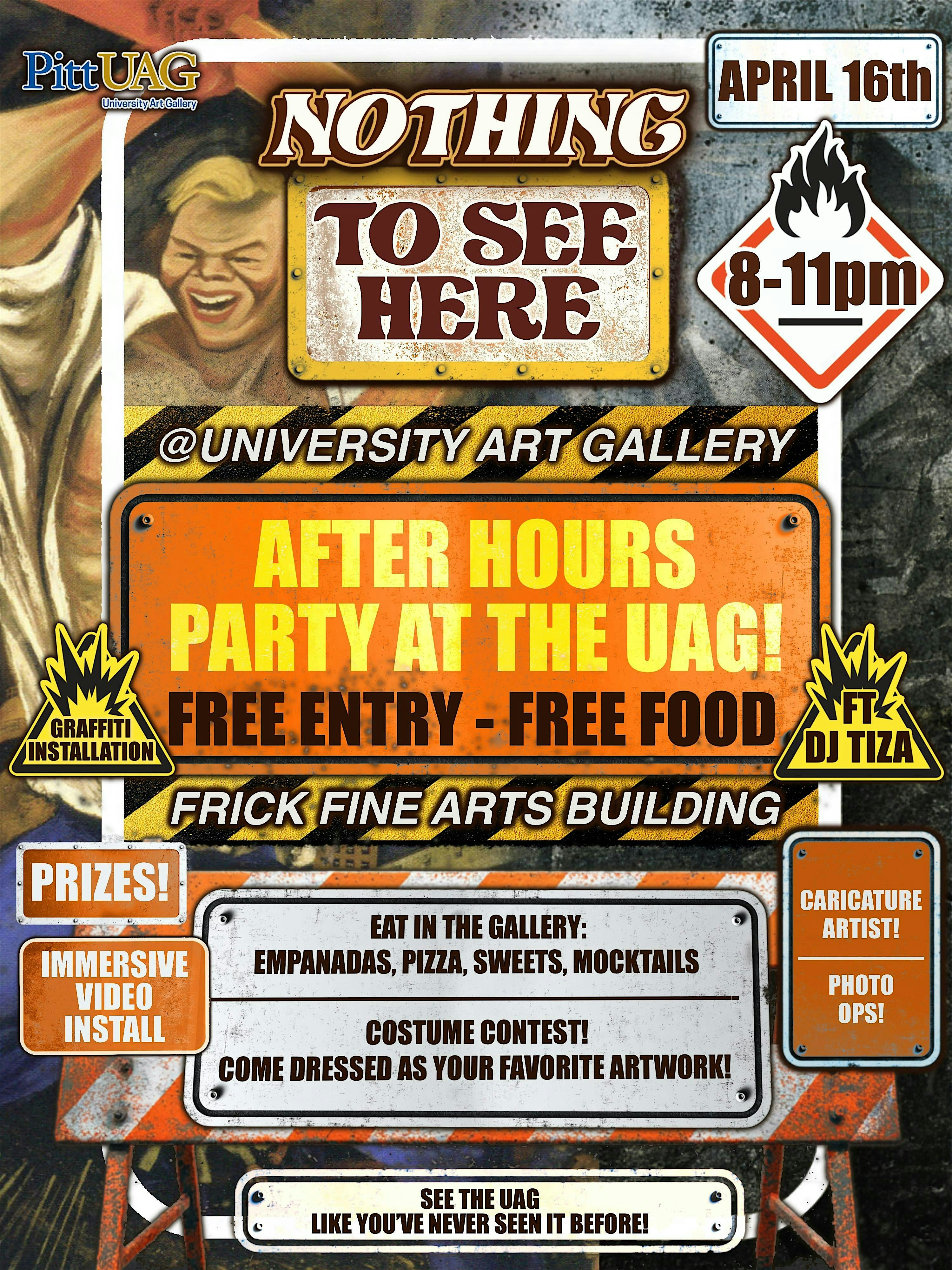 NOTHING TO SEE HERE at Frick Fine Arts Building – Pittsburgh, PA