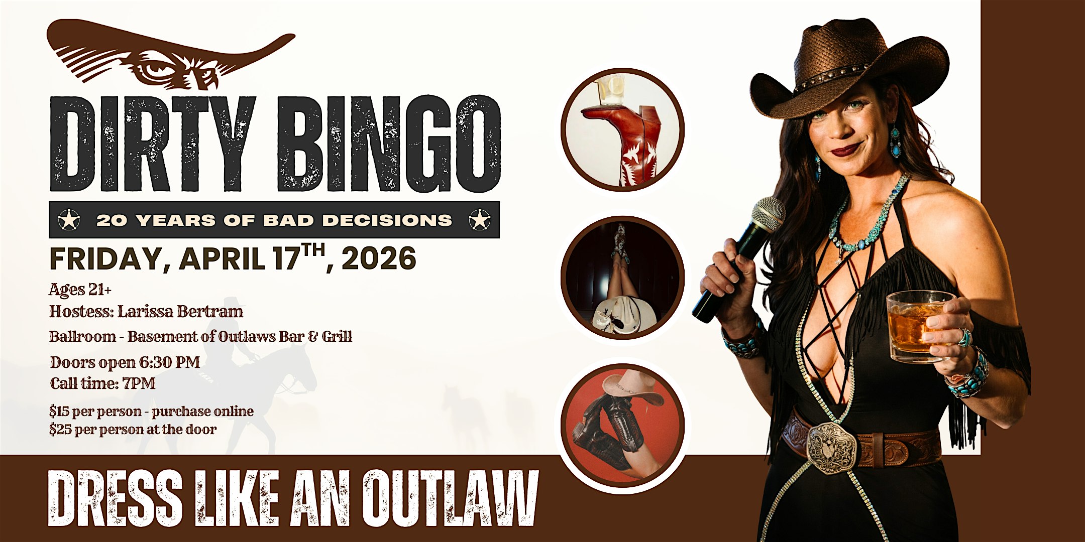 Dirty Bingo at Outlaws | Steakhouse – Watford City, ND
