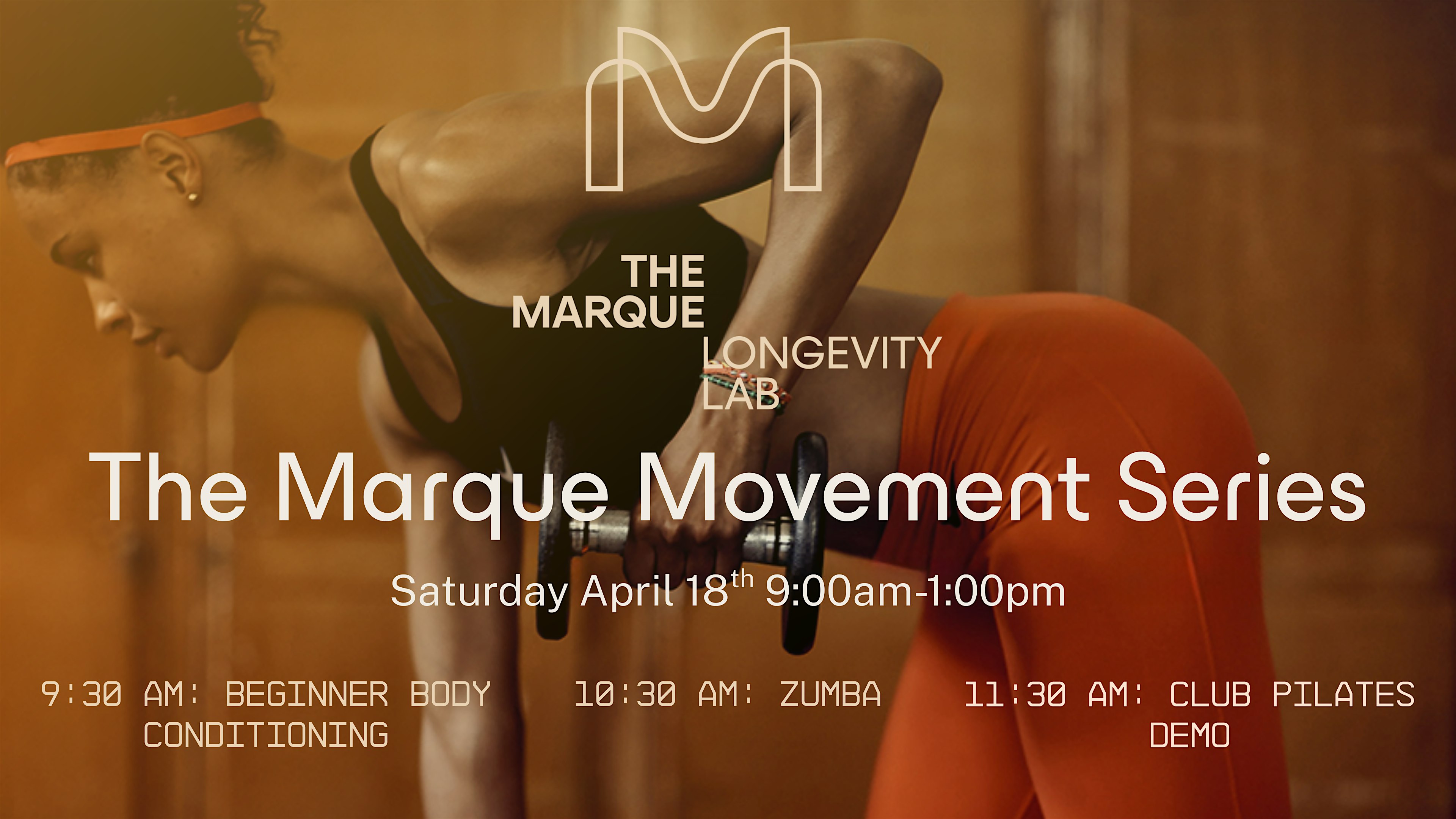 The Marque Movement Series at The Marque Longevity Lab – Virginia Beach, VA