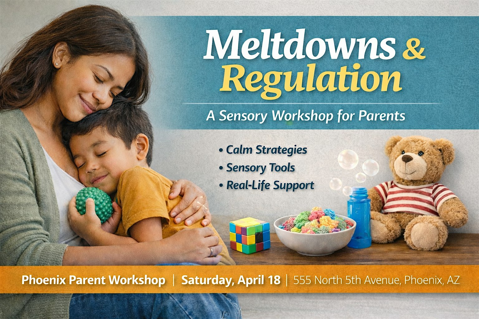 From Meltdown to Regulation: Parent Workshop on Sensory Processing at 555 N 5th Ave – Phoenix, AZ