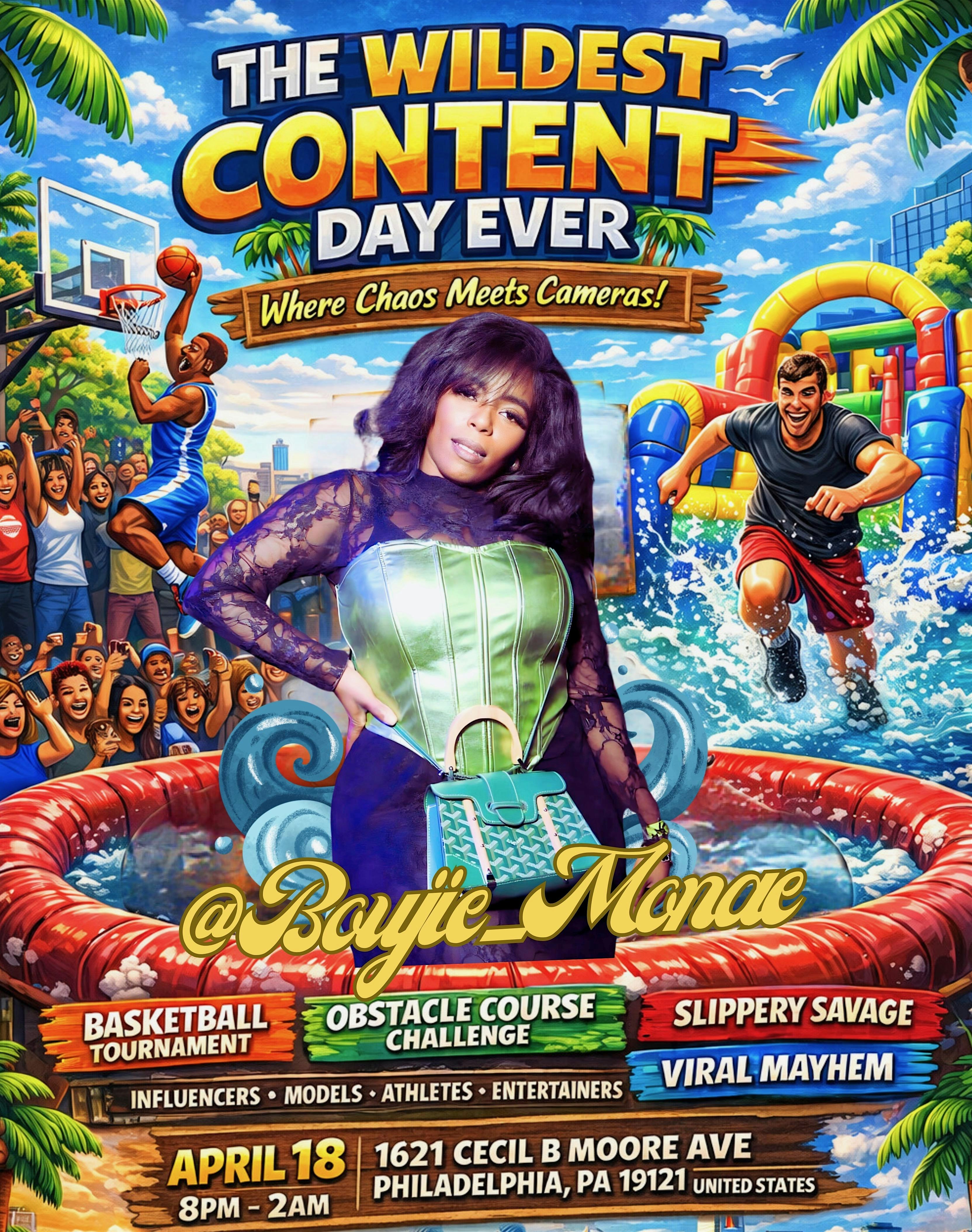 Wildest content day EVER‼️ at 1621 Cecil B. Moore Ave – Philadelphia, PA