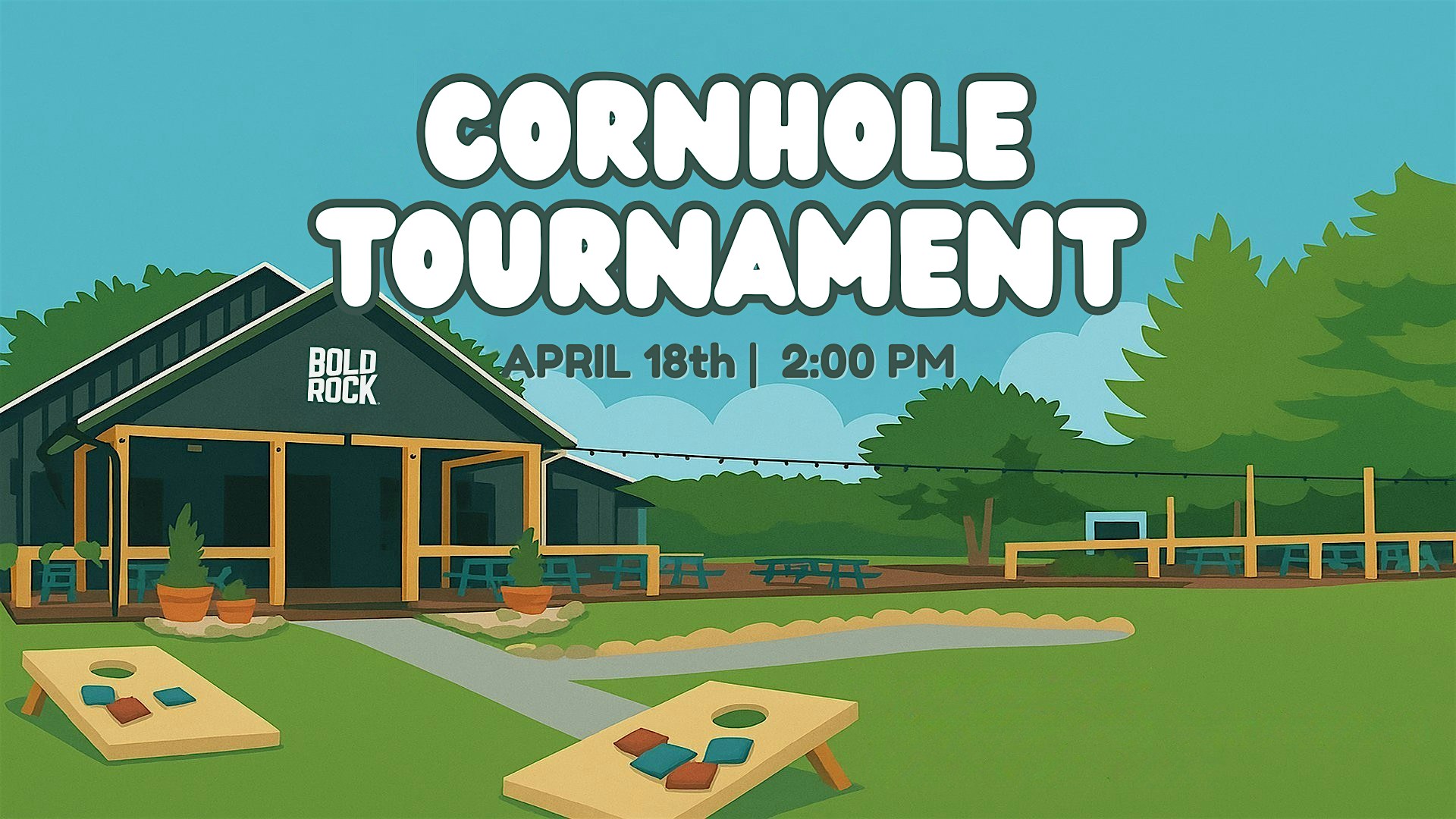 Spring Fling Cornhole Tournament at Bold Rock Nellysford Cidery – Nellysford, VA