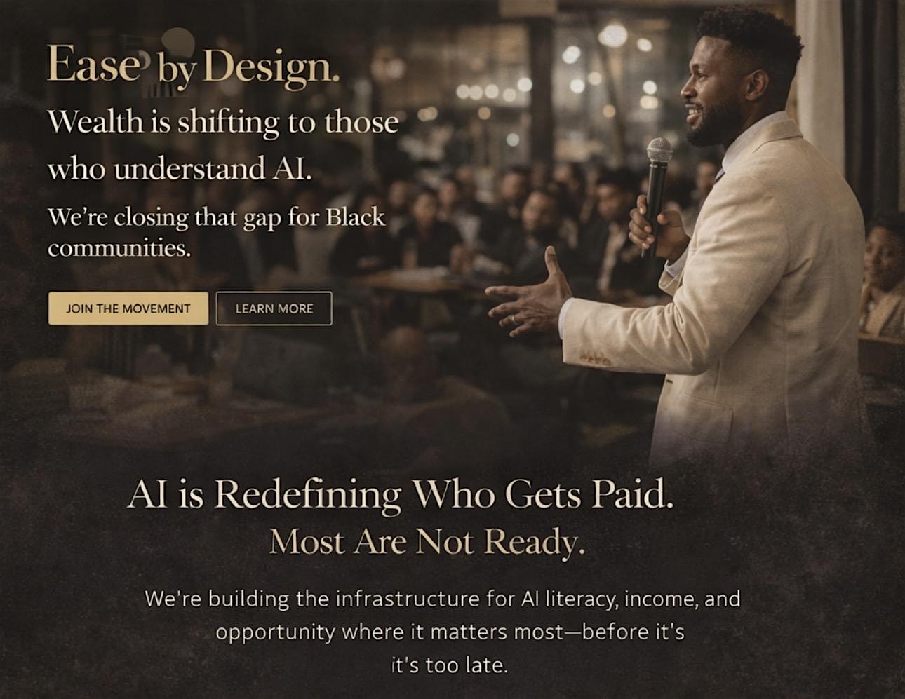 E.A.S.E at Blueprint Cafe – Newark, NJ