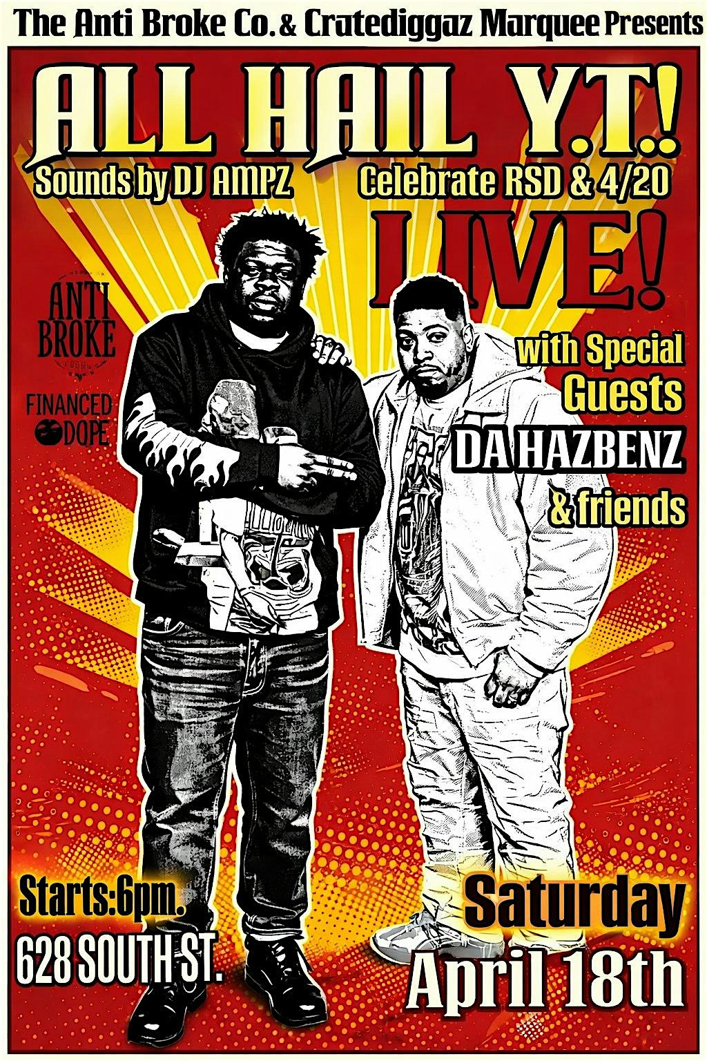 DA HAZBENZ! Live In Philadelphia at 628 South St – Philadelphia, PA