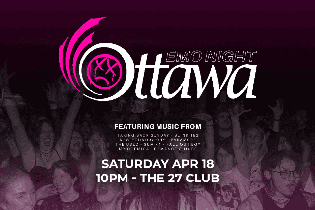 Emo Night Ottawa at The 27 Club – Ottawa, Canada