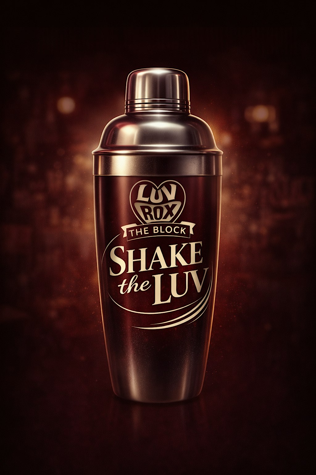 Luv Rox the Block: Shake the Luv — An Interactive Cocktail Experience at Bank Street Deli – Baltimore, MD
