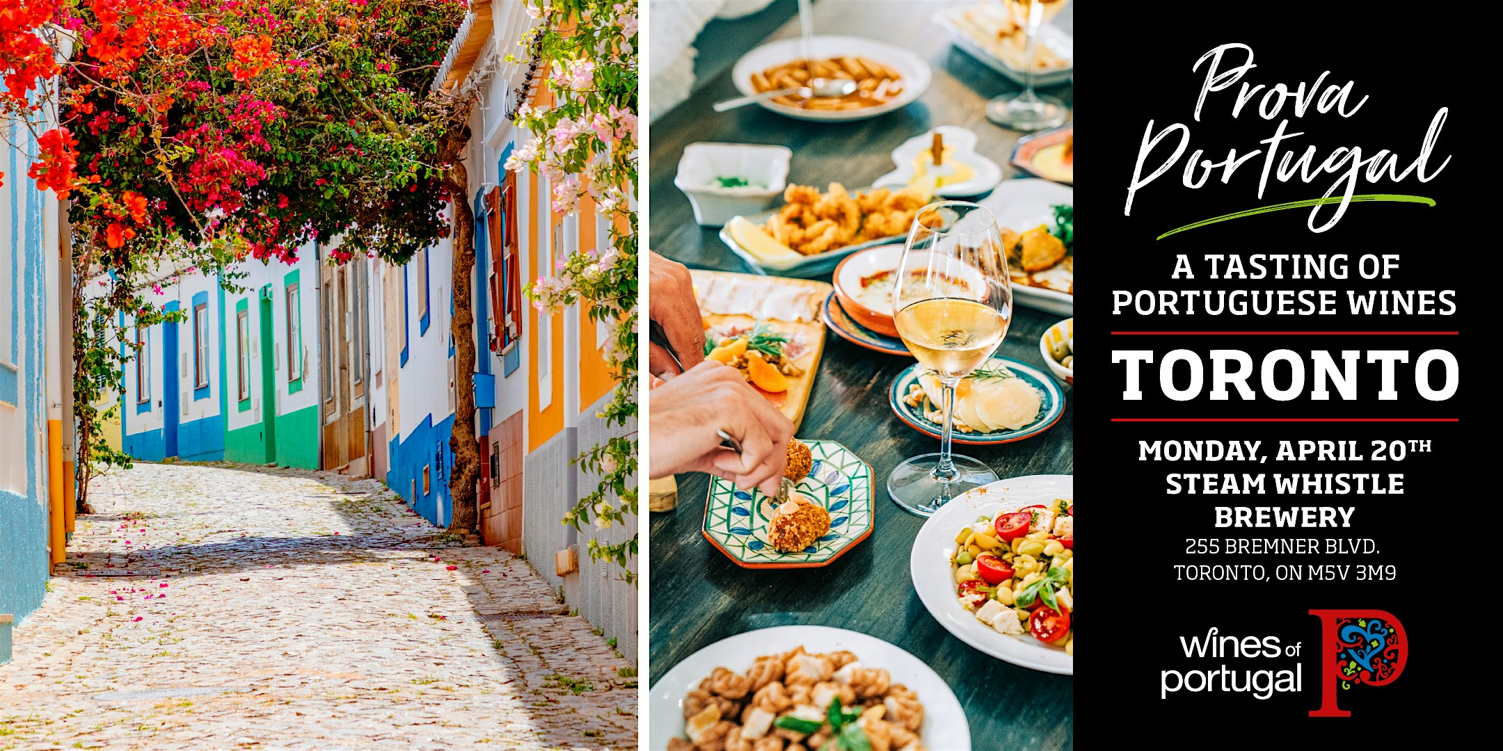 Prova Portugal: Toronto at Steam Whistle Brewery – Locomotive Hall – Toronto, Canada