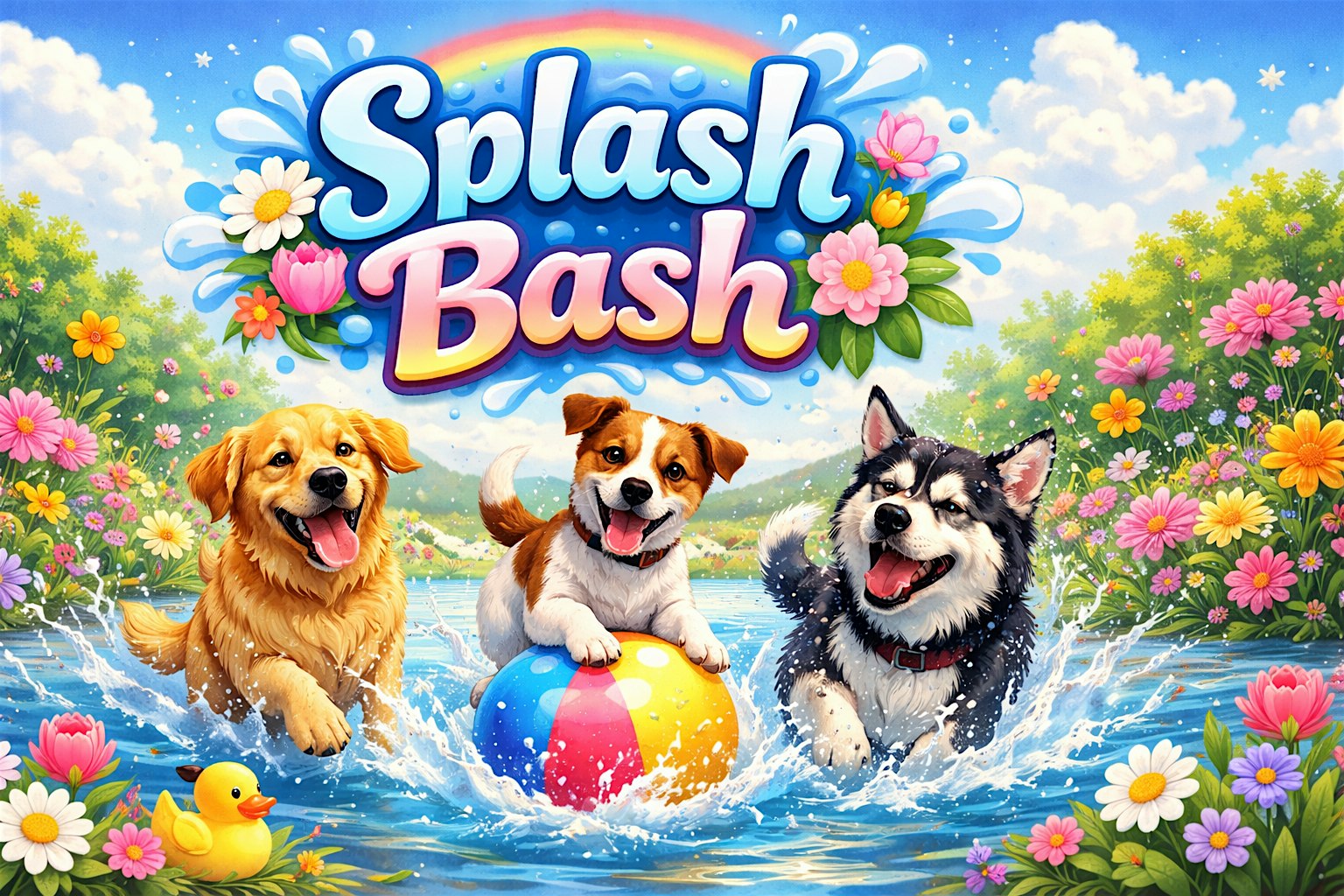 Splash Bash at The Local Bark Park at 4024 Power Inn Rd – Sacramento, CA