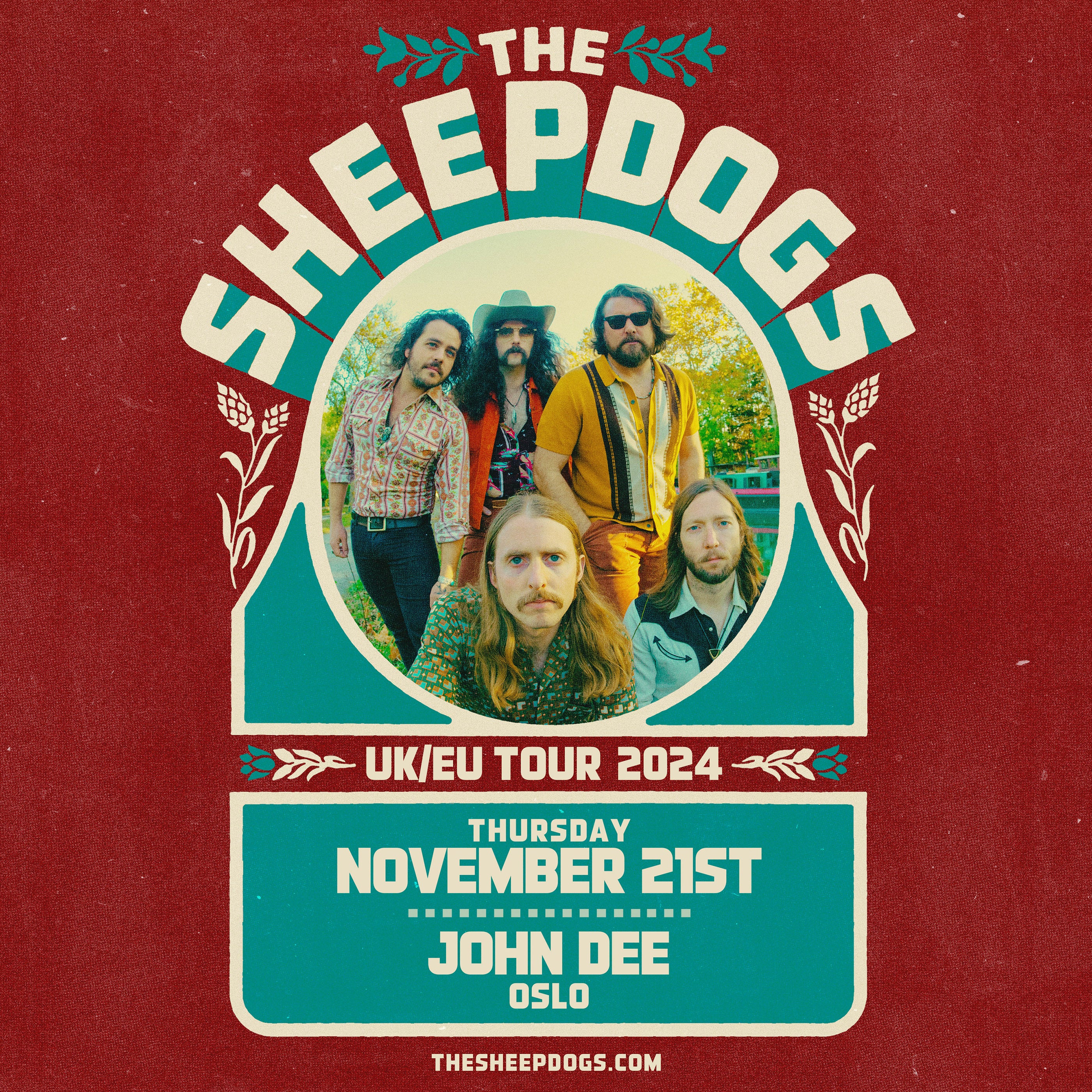The Sheepdogs at Francis Winspear Centre – Edmonton, Canada