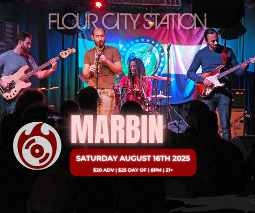 Marbin at The Pour House Music Hall – Raleigh – Raleigh, NC