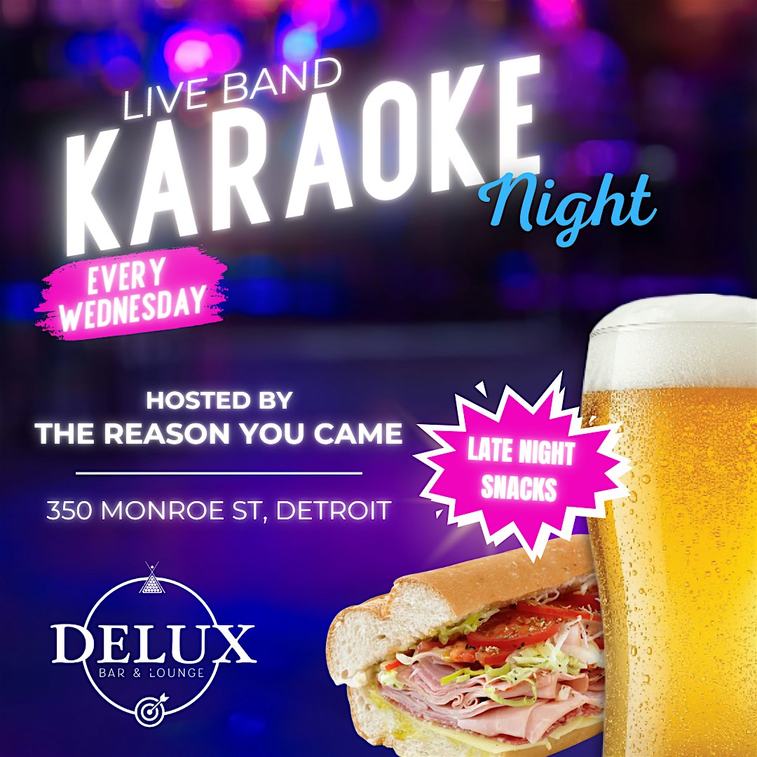 Live Band Karaoke at Delux Bar & Lounge – Detroit, MI